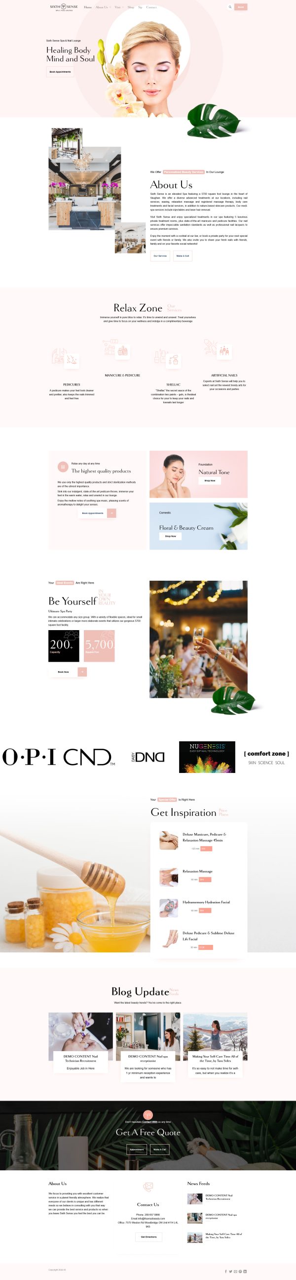 Theme WordPress Tiệm Nail – Giao Diện Tăng Booking Khách Hàng Chuẩn SEO 2026