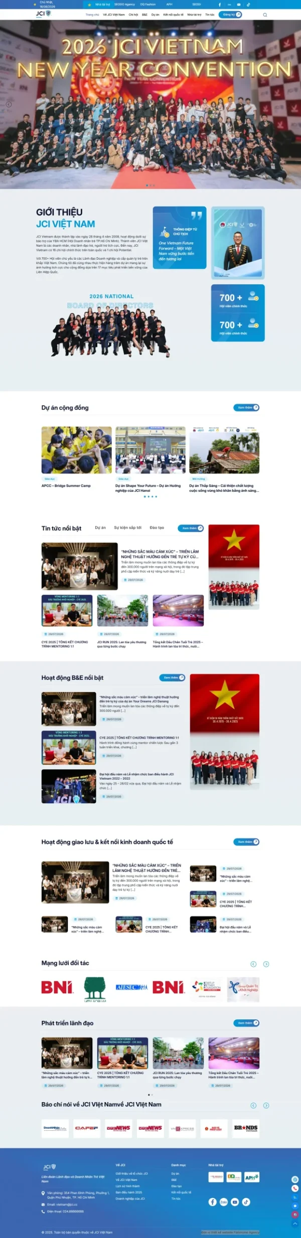 Theme WordPress Hội Doanh Nghiệp Trẻ – Giao diện chuyên nghiệp, hiện đại, chuẩn SEO